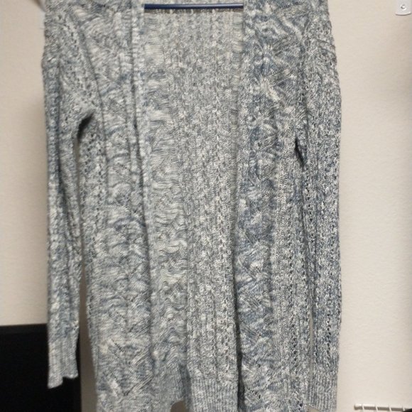 Pink Rose Sweaters - Pink Rose Vintage long open sweater